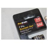 3/8' Drive Sockets - Hex Bit, SAE Shallow