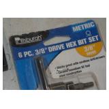 3/8' Drive Sockets - Hex Bit, SAE Shallow