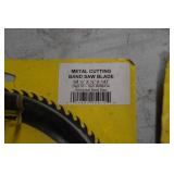 Metal Cutting Band Saw Blades