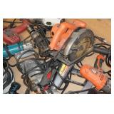 Pallet of Electric Tools - Saws, Drills, Impacts