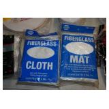 Body Work Consumables - Mix Cups, Resin, Fiberglass Mat, Glaze