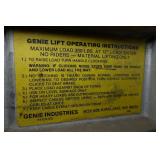 Genie Portable Manual Lift