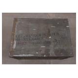 Vintage Chest - May be Military Oxygen System Maintenance Kit Case