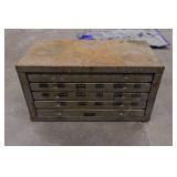 Tool Chest with Drill Bits