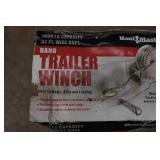 Haul Master Hand Trailer Winch