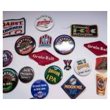 Variety of Pins and Patches