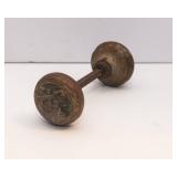 Antique Brass Masonic Door Knob