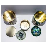 Set of Three Vintage Tins