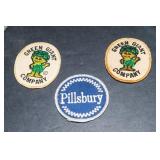 Vintage Green Giant Collectible Lot – Plush, Patches & Fire-King Mugs