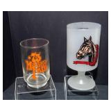 Vintage Minnesota Glassware Lot – Canterbury Downs, 1975 MN State Fair & Beer Festival Souvenir Glasses