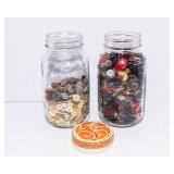 Assorted Vintage Button Lot – Mixed Styles & Sizes