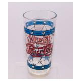 Pepsi-Cola Glassware Lot + Hallmark Pepsi Piggy Bank Collectibles