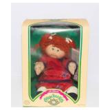 1984 Cabbage Patch Kids Doll – Redhead Pigtails Blue Eyes w/ Box (Coleco 3900)
