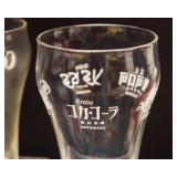 Coca-Cola Collectibles Lot – Plush Wolf & Polar Bear, Santa Mug, Glassware & Yo-Yo