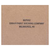 Jacob Best Premium Light Beer Wall Hanging Sign – 1984 Pabst Brewing Co Milwaukee WI