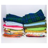 Vintage Fabric Scraps Lot – Assorted Small Pieces & Fun Patterns