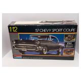 1986 Monogram Models 1957 Chevy Sport Coupe Model Kit – New in Box