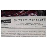 1986 Monogram Models 1957 Chevy Sport Coupe Model Kit – New in Box