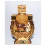 Dan Patch Days Collectible Lot – Glass, 1974 Pin & Kentucky Straight Bourbon Decanters