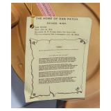 Dan Patch Days Collectible Lot – Glass, 1974 Pin & Kentucky Straight Bourbon Decanters