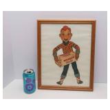 Vintage 1950s Wonder Bread “Howdy Doody” Paper Puppet Advertisement