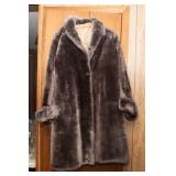 Vintage Brown Fur Coat from Schlampp Furs Minneapolis, MN