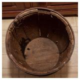 Vintage Wooden Nail Keg Barrel – 18.5”T