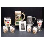 Assorted Coors Beer Glassware Lot – Vintage Barware Collection