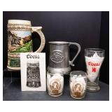 Assorted Coors Beer Glassware Lot – Vintage Barware Collection