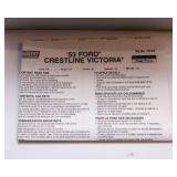 1953 Ford Victoria Lindberg Model Kit – NIB + Partial Tudor Low Riders Parts