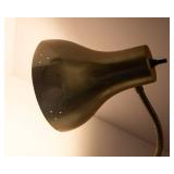 Vintage Metal Gooseneck Desk Lamp