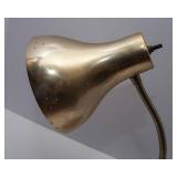 Vintage Metal Gooseneck Desk Lamp
