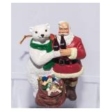 Coca-Cola Collectibles Lot – Mirror, Playing Cards, Ornament & Animated Can