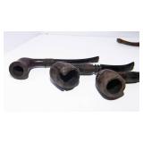 Vintage Tobacco Pipe Lot – Assorted Used Pipes Collection