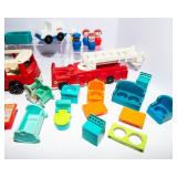 Vintage Fisher-Price Little People Lot – Assorted 1960s & 1970s Figures & Pieces