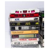 Vintage Cassette Tape Lot – Weird Al, Meat Loaf, AC/DC, Iron Maiden & More