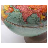 Set of 2 Vintage World Globes – Classroom Style Decor