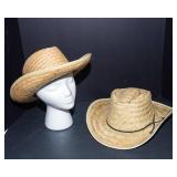 Set of 6 Straw Hats – Assorted Styles