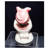 Set of 4 Vintage Ceramic Figurines – Puss n Boots Pitcher, Homco Bird, Pie Bird & Dog