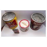 Set of Four Vintage Tins