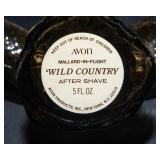 Set of 8 Vintage Avon Bottles – Figural Glass Collectible Lot