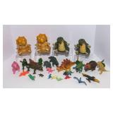 1994 The Land Before Time Dinosaur Hand Puppets + Additional Dinosaurs