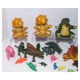 1994 The Land Before Time Dinosaur Hand Puppets + Additional Dinosaurs