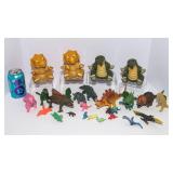 1994 The Land Before Time Dinosaur Hand Puppets + Additional Dinosaurs