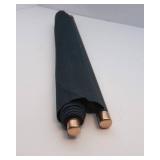 Vintage Okinawa Japan Black Velvet Wall Hanging Scroll