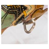 Set of 2 Vintage Marx Wind-Up Cowboy Horse Tin Toys – Moving Lasso Action