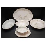 Hutschenreuther Selb Bavaria “The Old Charleston” China Serving Set