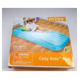 Intex Cozy Kidz Inflatable Air Bed – Blue, New in Box