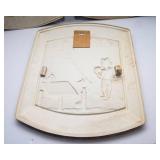 Set of 3 Vintage 1970s Schmidt Beer Scarecrow Signs – “A Great Day for a Schmidt”