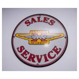 Excelsior Henderson Motorcycles Sales Service Metal Sign